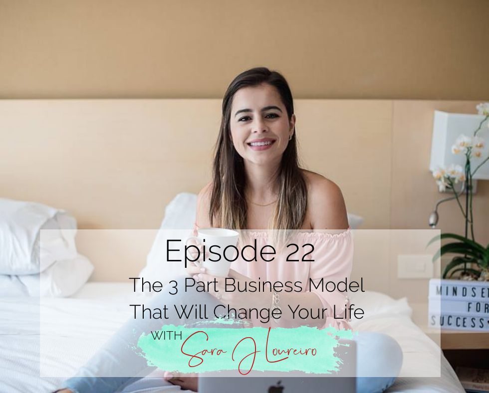 Sara J Lourerio-The Uplevel Your Online Business Show- Episode 22: The 3 Part Business Model That Will Change Your Life